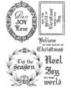KaiserCraft Collection Clear Stamps - Letters To Santa