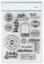 KaiserCraft Clear Stamps Set - Kid's Zone