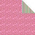 KaiserCraft Mint Twist Paper - Candy Stripe
