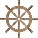 Kaisercraft High Tide Die-Cut Cardstock - Ship's Wheel