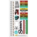 KaiserCraft Sticker Sheet Game On-Soccer
