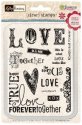 Sandylion Kelly Panacci Clear Stamps - Love