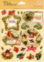 K&Company Life's Little Occasions Sticker Medley-Holly Berries &