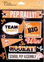 K&Company Life's Little Occasions Sticker Medley-Pep Rally Orang