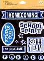 K&Company Life's Little Occasions Sticker Medley-Homecoming Blue