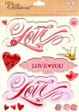 K&Company Life's Little Occasions Sticker Medley-Love