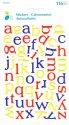 Momenta Stickers Puffy Alphabet - Colour