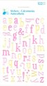 Momenta Stickers Puffy Alphabet - Pastel