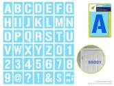Color Factory: Complete Letter Stencil Sets - 4"