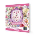 Hunkydory Pop-A-Topper Pad 6.5"x6.5"- Fabulous Florals