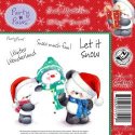 Crafters Companion Party Paws Christmas Stamps-Snow Much Fun