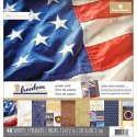 Paper House Paper Pad 12"X12" 48/Pkg Let Freedom Ring