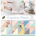 DCWV Double-Sided Cardstock Stack 12"X12" 36/Pkg Country Floral