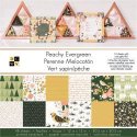 DCWV Single-Sided Cardstock Stack 12"X12" 48/Pkg Peachy Evergree