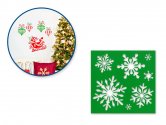 Holiday Trends - 7"x7" Multi-Media Stencil - Snowflakes