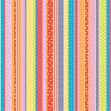 Disney Pooh Paper - Ribbon Stripes