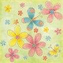 Sandylion Paper - Butterflies & Flowers