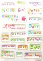 Crystal Stickers - Expressions - Baby Talk