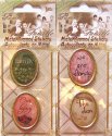 Family Metal Rimmed Stickers