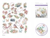 Forever in Time Die Cut Embellishments 50 pc - Spring Folic