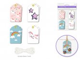 Forever in Time Cardstock Tags - Unicorn