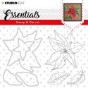 Studio Light Stamp & Die Set-Essentials-Poinsettia