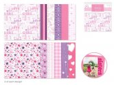 Forever in Time Paper Pack 6"x 6" 24pc - Baby Girl
