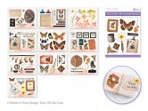 Forever in Time Paper Die Cut Pad 20 shts 180 pc - Sienna