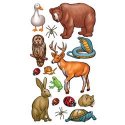 Sticko Classic Stickers-Forest Animals