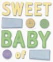 Phrase Cafe Title Stickers-Sweet Baby