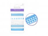 Forever in Time Ribbons & Trims 5m Colorblend - Light Blue