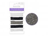 Forever in Time Glitter Poly-Braided Cord 10m - Classic
