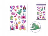 Forever In Time 3D Puffy Stickers Glossy - Fantasia