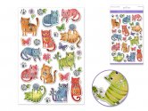 Forever In Time Foil Fun Stickers - Kitty