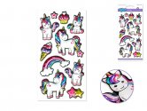 Forever In Time Balloon Blast Stickers - Unicorn