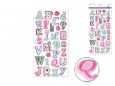 Forever In Time Pop-Up Letter Stickers - Alphabet Frolic