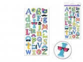 Forever In Time Pop-Up Letter Stickers - Alphabet Dapper