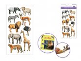 Forever In Time 3D Shimmer Animal Stickers - Safari