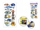 Forever In Time 3D Shimmer Animal Stickers - Sea Life