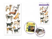 Forever In Time 3D Shimmer Animal Stickers - Dogs