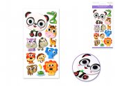 Forever In Time 3D Puffy Animation Stickers - Baby Animals