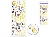 Forever In Time Foil Stickers - Small Caps Gold