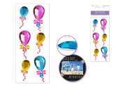 Forever In Time Gem Accents Bling Stickers - Balloons