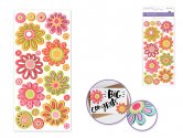 Forever In Time Floral Stickers - Pastel