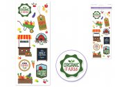 Forever In Time Clear Stickers - Farm To Table