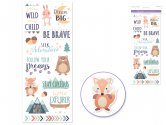Forever In Time Clear Stickers - Stay Wild My Child