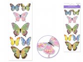 Forever In Time Butterfly Foil Stickers - Style 3