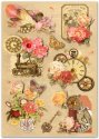 Forever In Time Handmade 3D Glitter Stickers - Vintage 1-1
