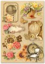 Forever In Time Handmade 3D Glitter Stickers - Vintage 1-3