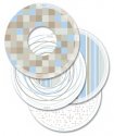 Sticko Style Letter Press Reilly Wiley Adhesive CD Labels